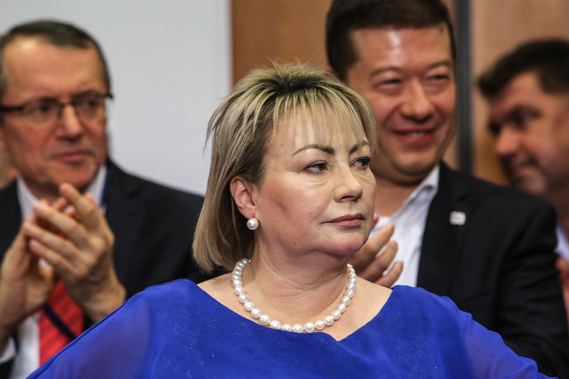 Štáb Miloše Zemana - celý den