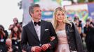 Herec Patrick Dempsey s manželkou Jillian Fink.