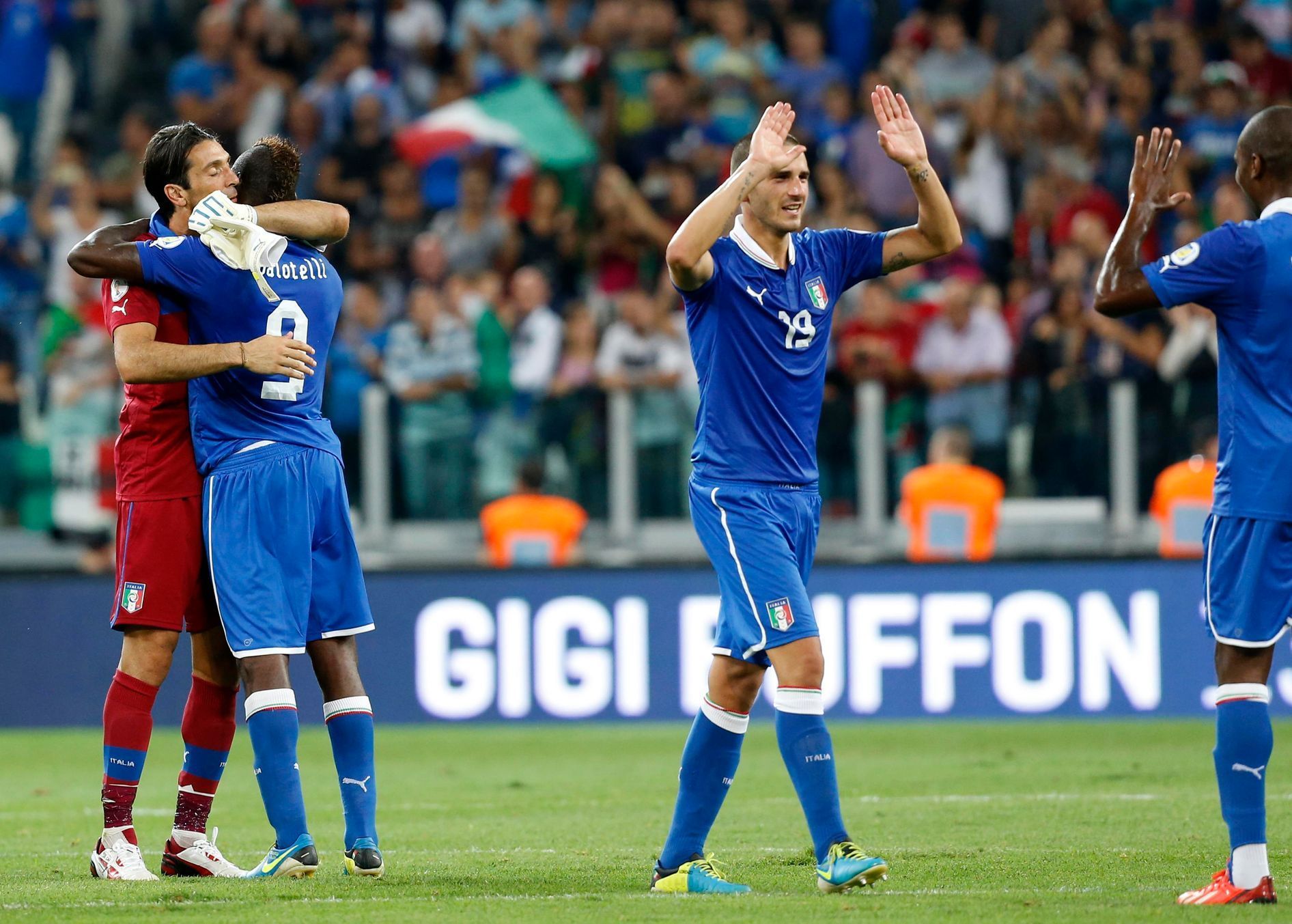 Fotbal, kvalifikace MS: Itálie - Česko: radost Italů