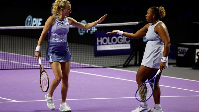 Kateřina Siniaková a Taylor Townsendová