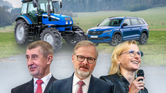 Konečná, Fiala, Babiš - Ikona, poutak