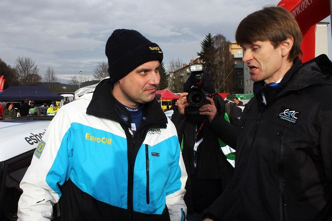 Jänner rallye 2014: Václav Pech a Marcus Grönholm