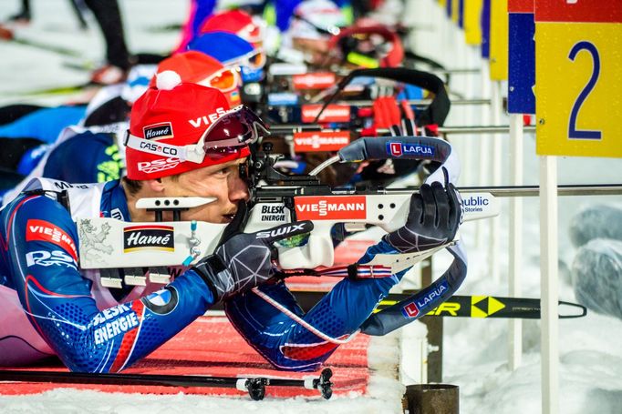 SP, smíšená štafeta, Östersund: Ondřej Moravec