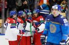 Česko - Kazachstán 4:0. Pastrňák zahodil nájezd, pak ale vyzval ke gólu Červenku