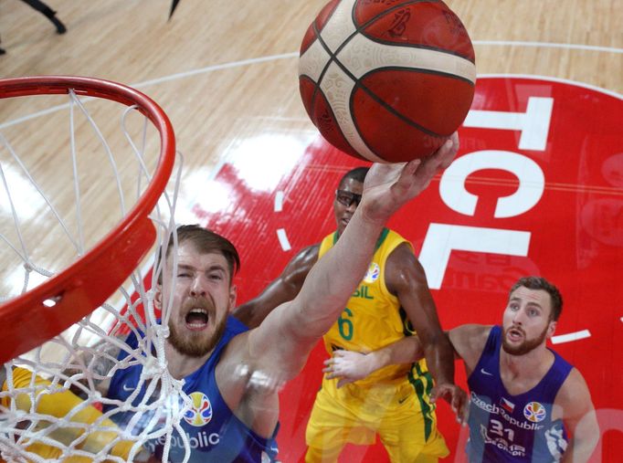 basketbal, MS 2019, Česko - Brazílie, Patrik Auda