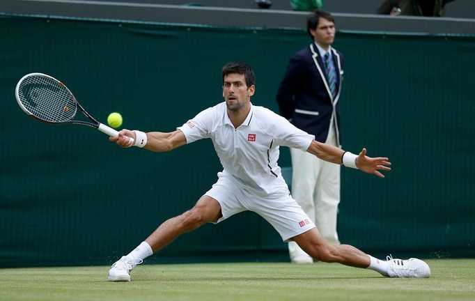 Wimbledon 2013 (Novak Djokovič ve čtvrtfinále)