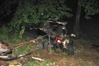 Řidič přežil jen díky náhodě, v lese ho našel cyklista