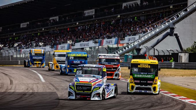 Závod evropského šampionátu tahačů na okruzích se na Nürburgringu jely zatím naposledy v roce 2019