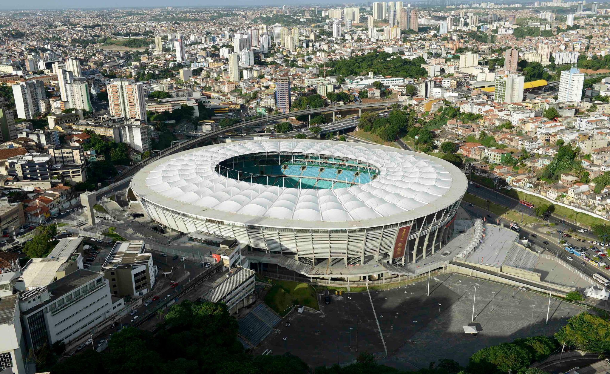 Stadiony pro MS: Arena Fonte Nova stadium (Salvador)