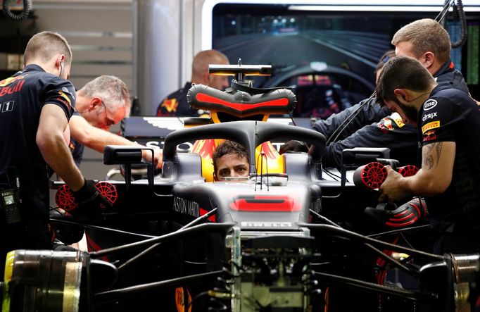 F1, VC Singapuru 2018:  Daniel Ricciardo, Red BUll