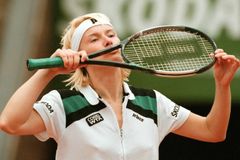 Americkou tenisovou legendu zdrtila smrt Novotné. Na rakovinu jí zemřeli otec, sestra i manžel