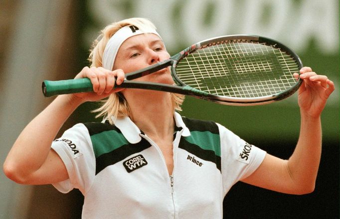 Jana Novotná na Czech Open v Praze (1998)