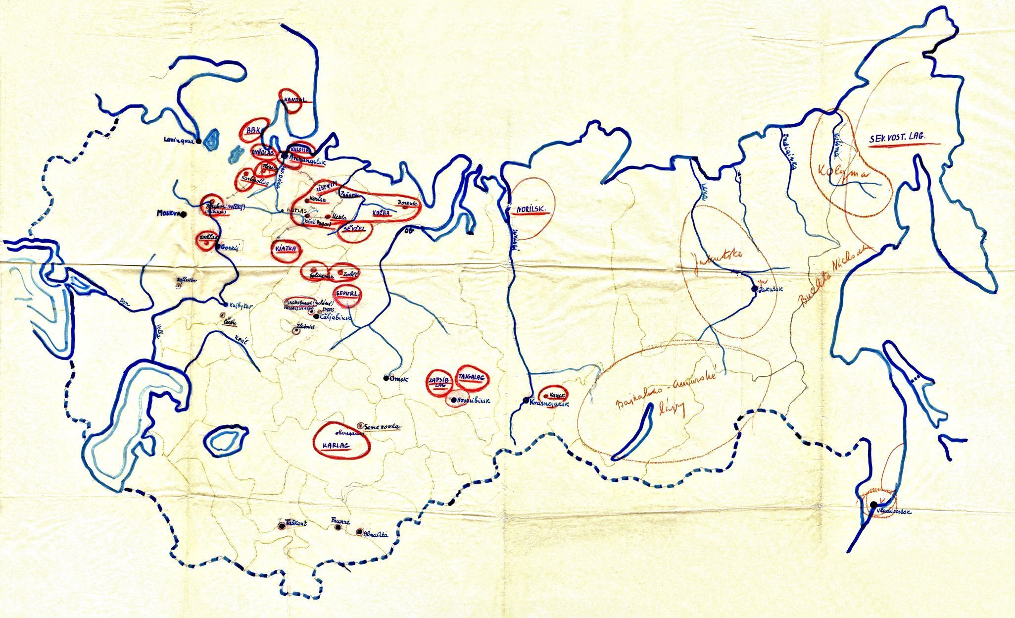 František Polák, gulag