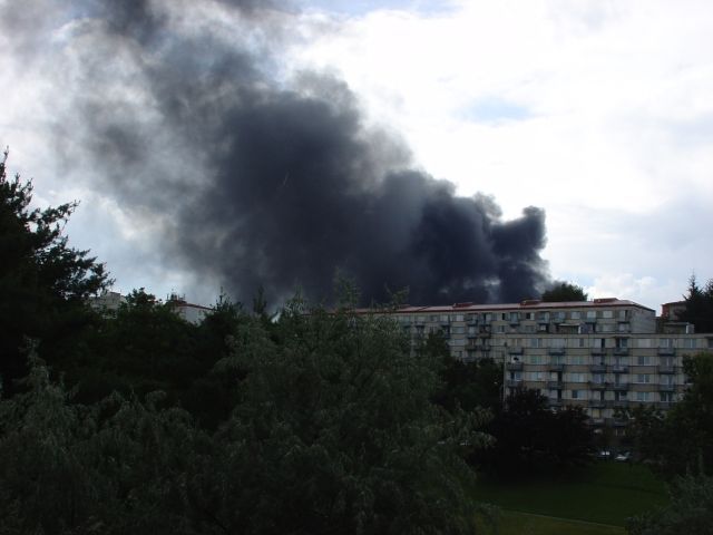 Požár pneumatik