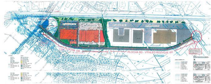 Jak má vypadat nová komerční zóna mezi 6 a 8 kilometrem D1 u Průhonic