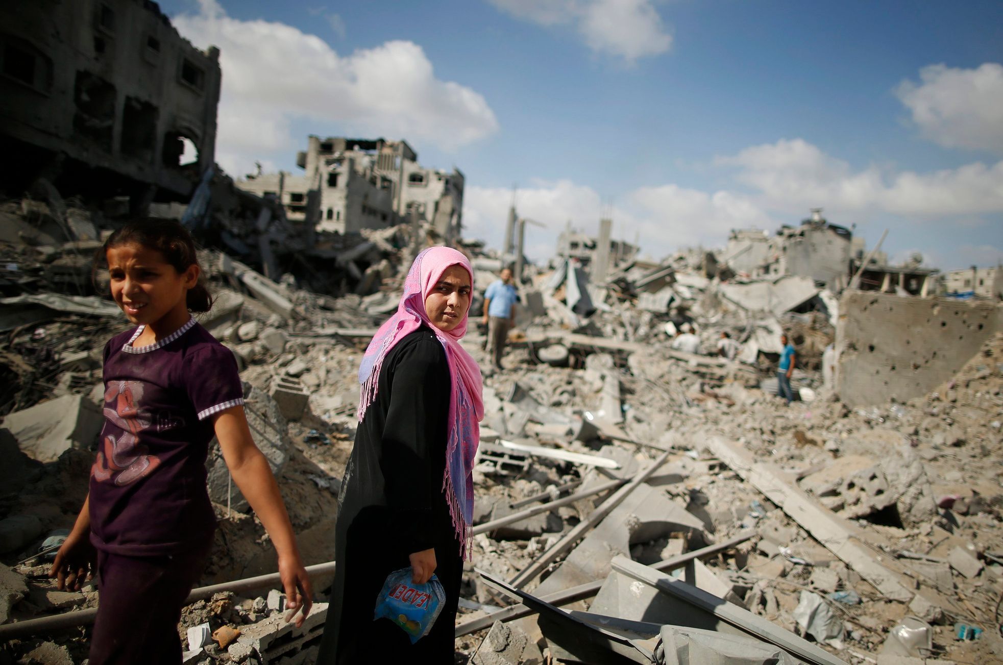 Gaza během krátkého příměří