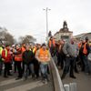 Taxikáři blokují centrum Prahy