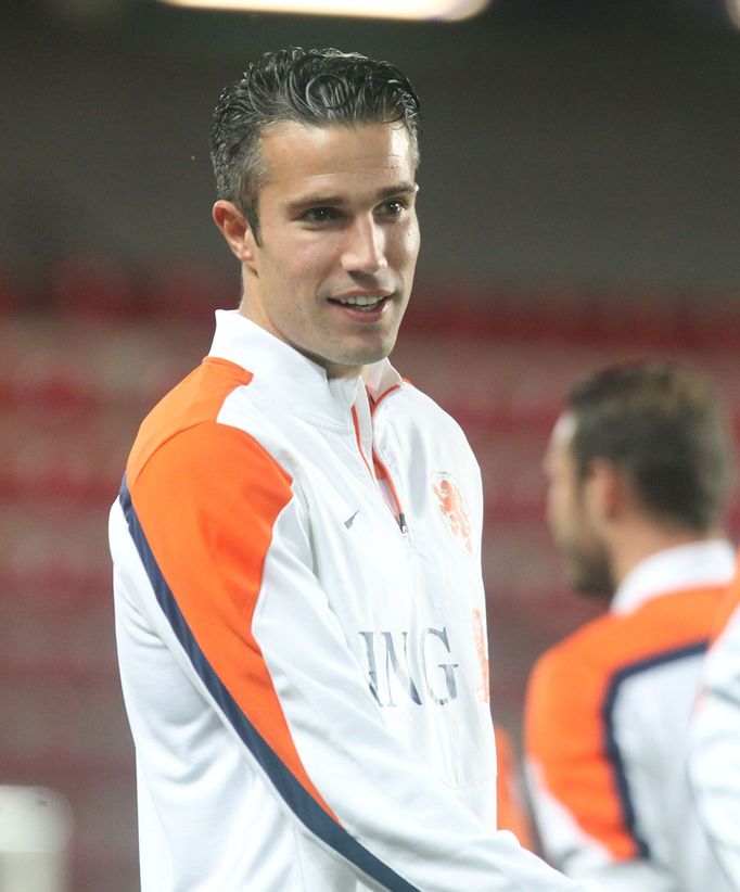 Nizozemský trénink: Robin van Persie