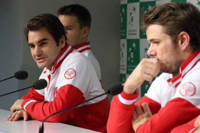 Roger Federer a Stan Wawrinka