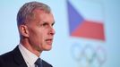 Předseda Českého olympijského výboru (ČOV) Jiří Kejval .