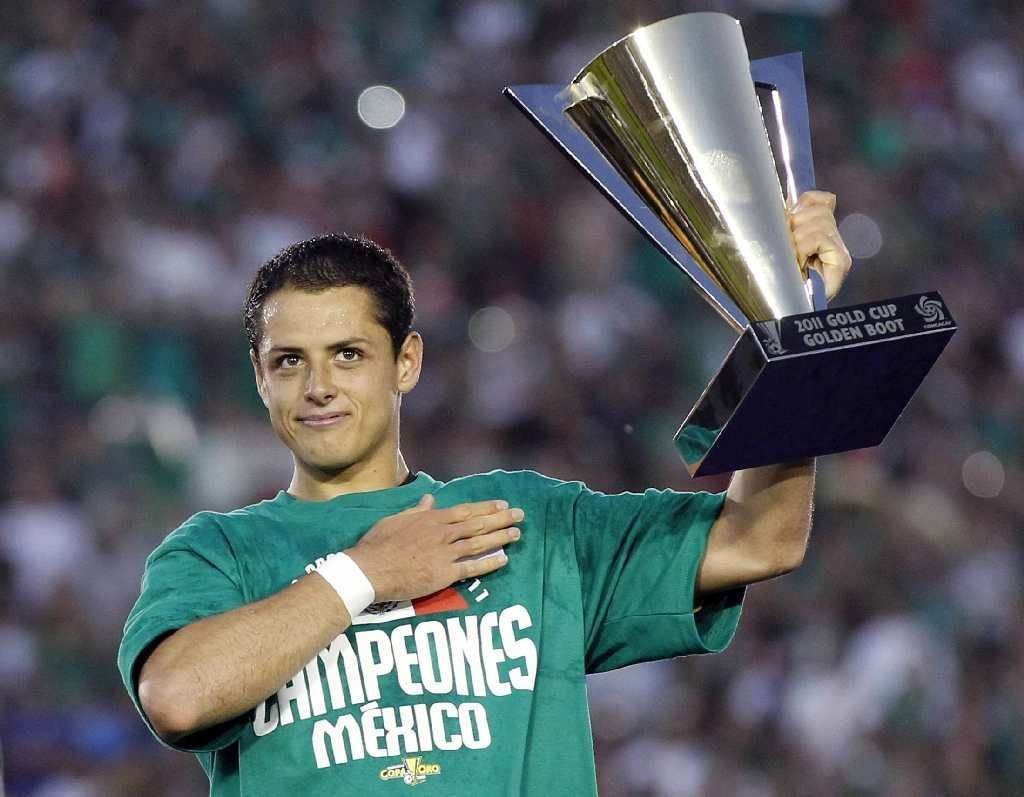 Mexiko vyhrálo zlatý pohár (Javier Hernandez)