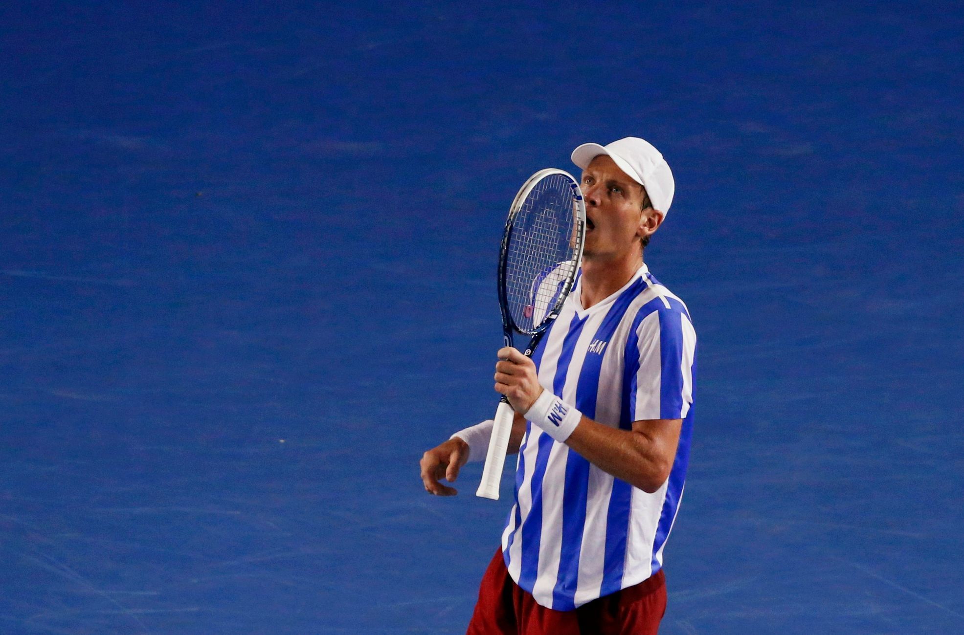 Tomáš Berdych v semifinále Australian Open 2014