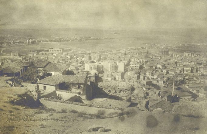 Hlavní město Turecka Ankara. Snímek z roku 1928.