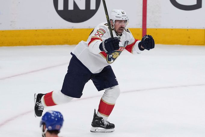 Brad Marchand ve finále Stanley Cupu 2025