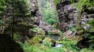 Edmundova (Tichá) soutěska, řeka Kamenice, Národní park České Švýcarsko