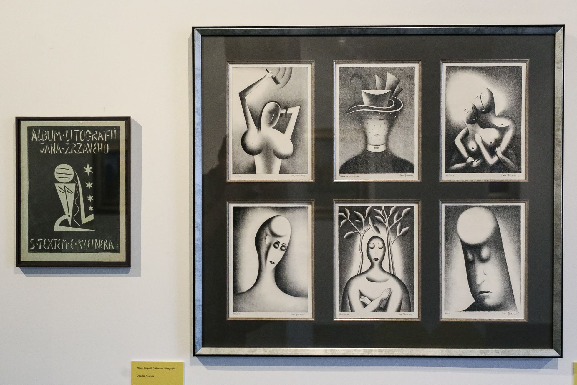 Jan Zrzavý v Museu Kampa