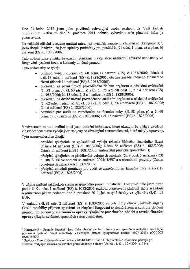 Dopis - Brusel - 3