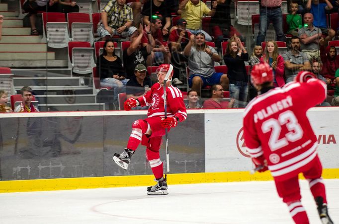 Přípravný zápas HC Oceláři Třinec - Dynamo Minsk