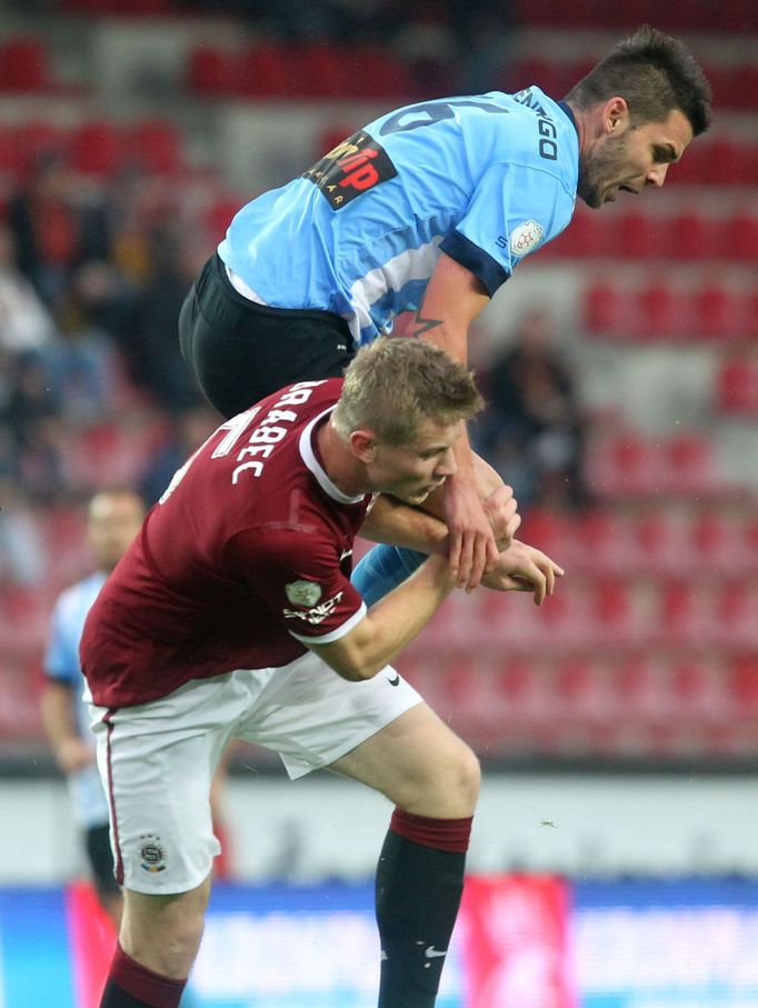 SL, Sparta-Mladá Boleslav: Jakub Brabec - Michal Ďuriš