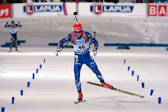 MS v biatlonu, 20 km M: Ondřej Moravec