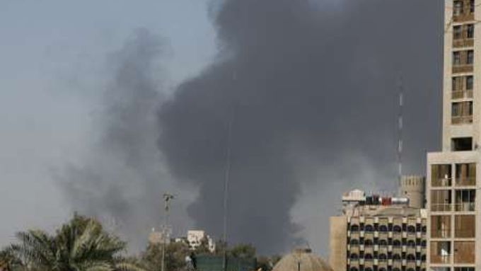 Nebe nad Bagdádem se dnes opět zahalilo do černého hávu