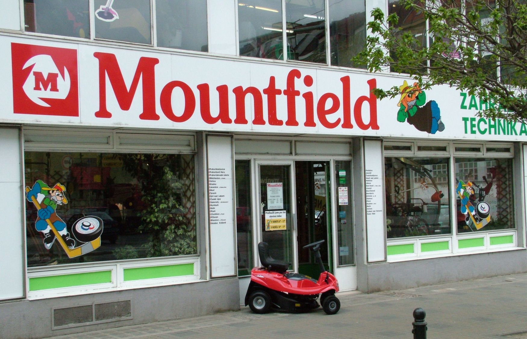 Mountfield prodejna