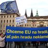 Demonstrace pro i proti Lisabonské smlouvě