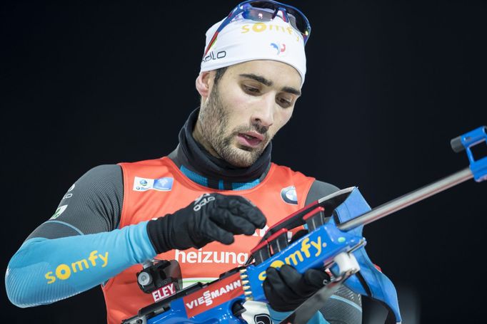 Martin Fourcade v úvodním závodu sezony 16/17 ve finské Ruce