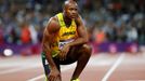 Asafa Powell na OH v Londýně 2012