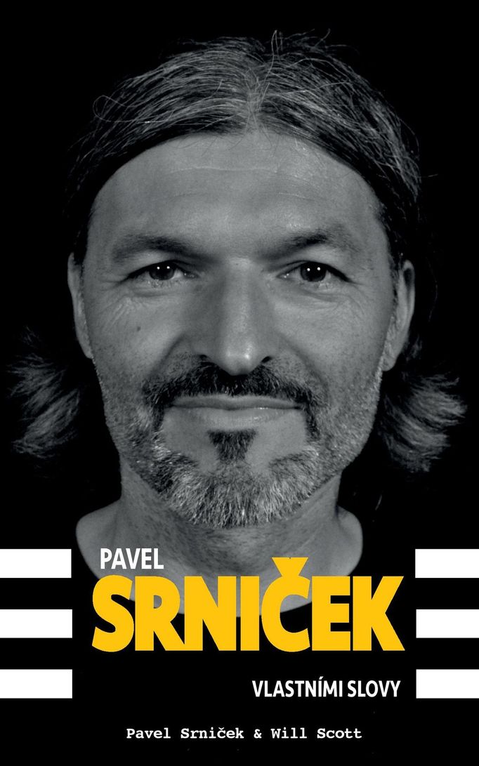 Pavel Srniček, vlastními slovy. Přebal knihy