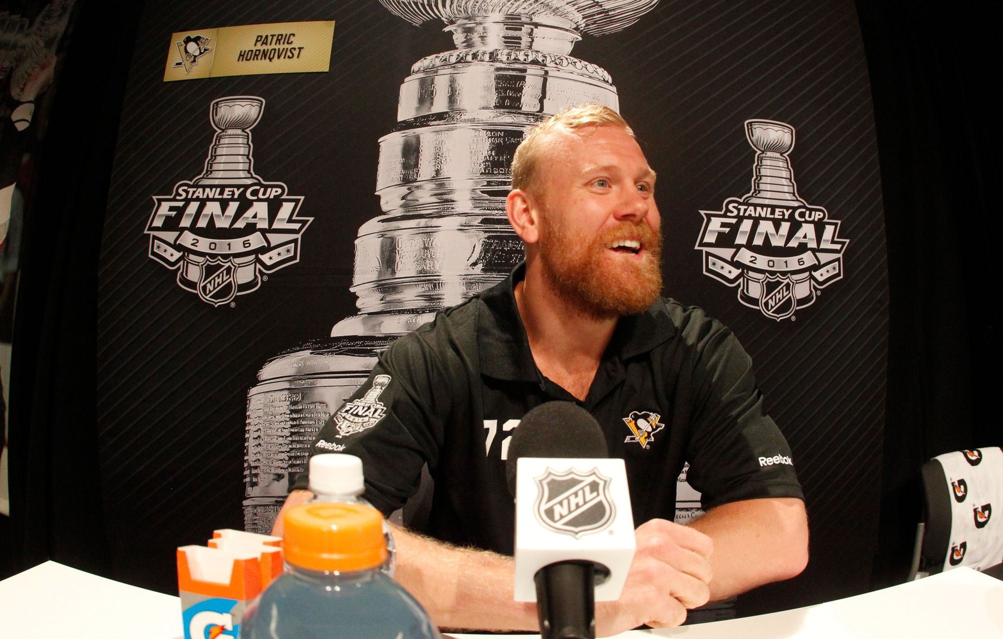 Patric Hornqvist před finále NHL 2016