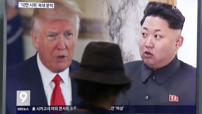 Donald Trump a Kim Čong-un (ilustrační foto).