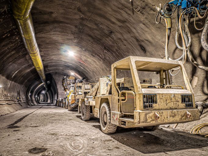 Geologický průzkum pro metro D - lokalita VO-OL mezi ulicemi Na Strži a Jankovská.