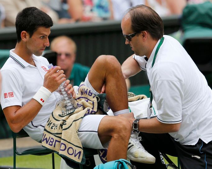 Novak Djokovič na Wimbledonu 2014