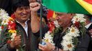 Dakar 2014:Evo Morales a Etienne Lavigne