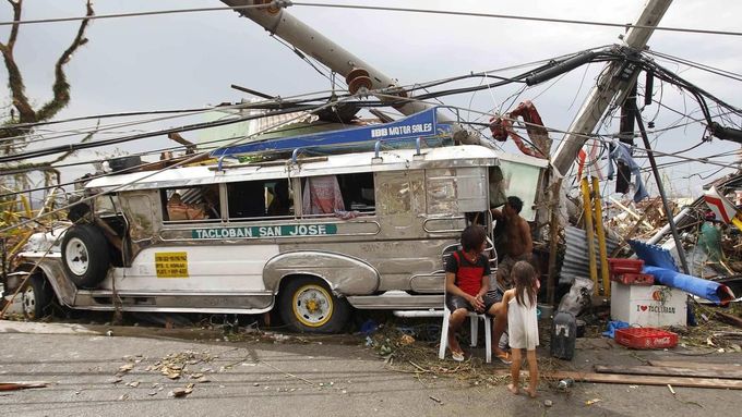 Supertajfun Haiyan smetl filipínské město Tacloban