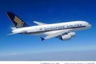 Dřív než letadlo, které dokáže přepravit přes 800 cestujících, koupily Air France, poslala jej na cestu ze Singapuru do Sydney Singapore Airlines.