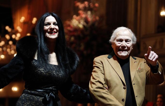 Sopranistka Angela Gheorghiu s dirigentem Georgesem Pretrem