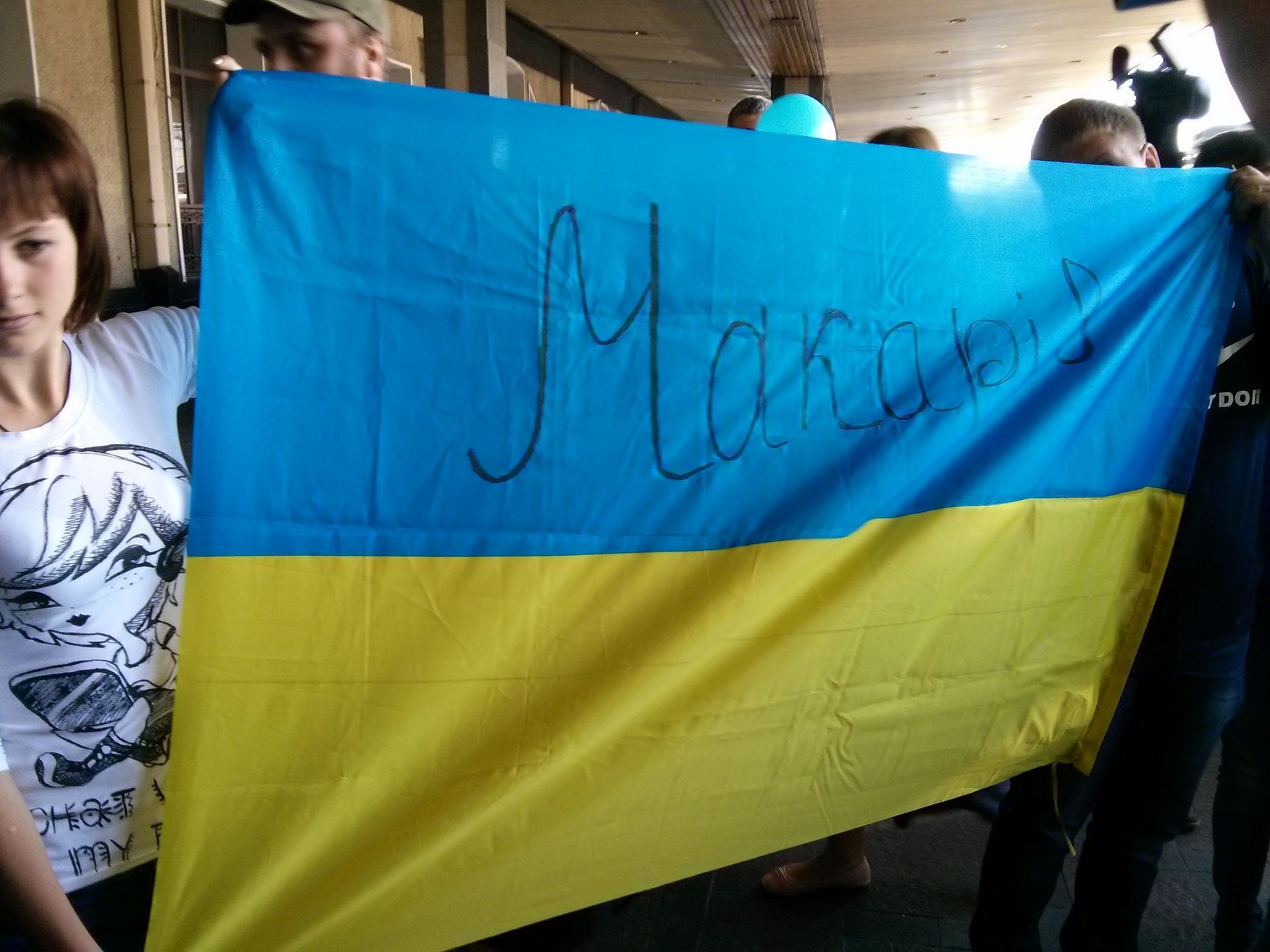 Ukrajina - návratu praporu Kyjevská Rus z fronty