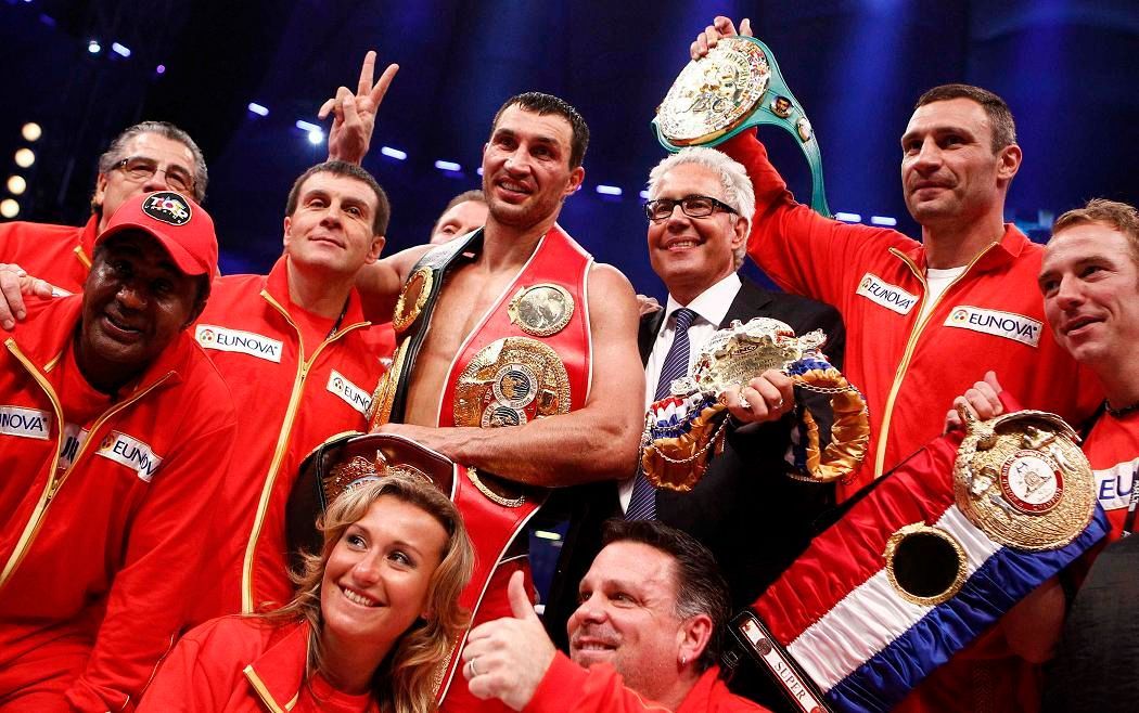 Vladimir Kličko - David Haye (vyhlášení vítězů)